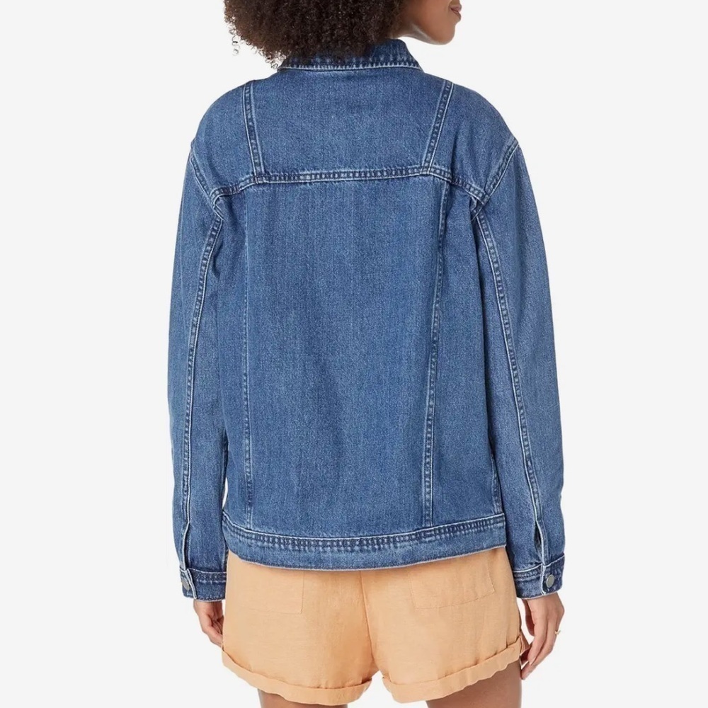 NWT ROXY Mountain Road Denim Jacket - Picture 4 of 7